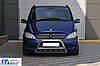 Кенгурятник WT004 (нерж.) - Mercedes Vito W639 2004-2015 рр., фото 2
