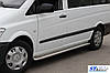 Бічні майданчики Premium (2 шт., нерж.) - Mercedes Vito W639 2004-2015 рр., фото 8