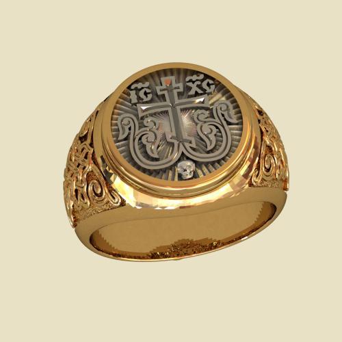 Кільце-пензель печатка