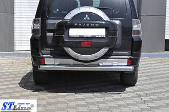 Задня дуга AK002 (нерж.) - Mitsubishi Pajero Wagon IV