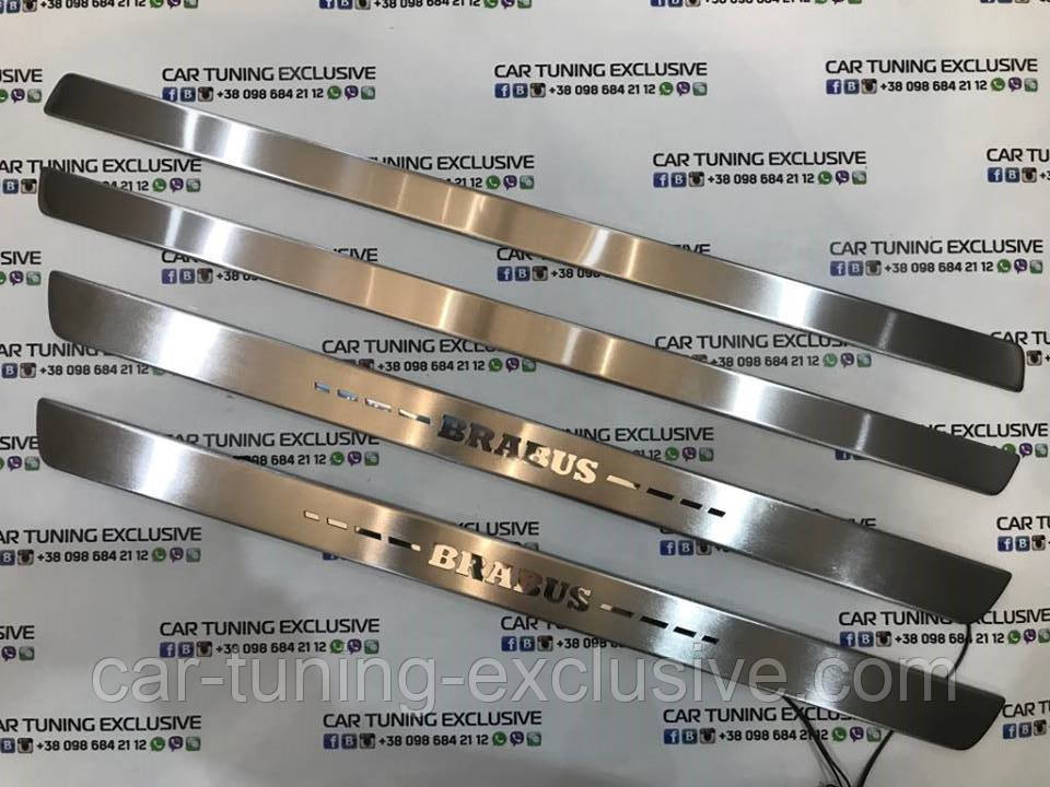 BRABUS entrance panels for Mercedes S-class Соире C217