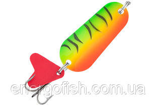 Блешня колебалка Kamasaki Spoon FZ 10г Green Fish Holo