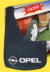 Бризковики з поглибленням (2 шт, гума) - Opel Movano 2004-2010 рр.