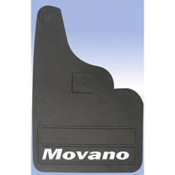 Бризковики прямі (2 шт, гума) - Opel Movano 2004-2010 рр.