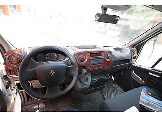 Накладки на панель (малая комплектация) - Opel Movano 2010+ гг.