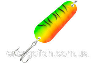 Блешня колебалка Kamasaki Spoon AT 25г Green Fish Holo
