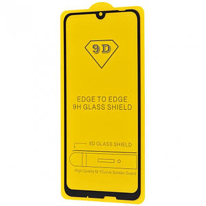 Захисне скло Full Glue HQ на Huawei P Smart 2019 (чорне)