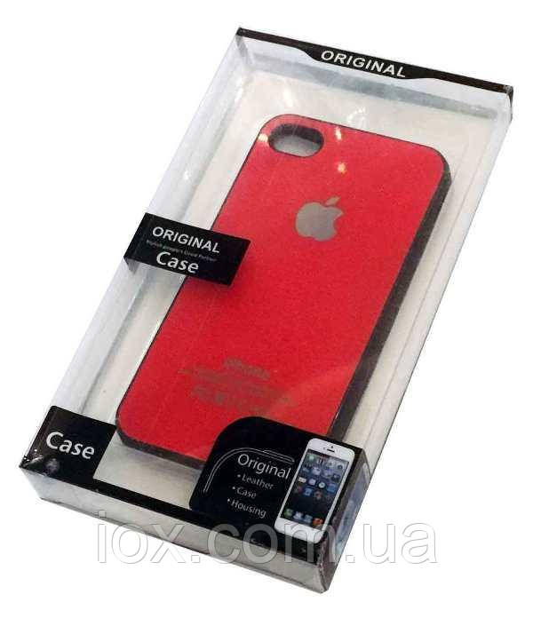 Чохол-накладка силіконова (пластикова спинка) для iPhone 4G