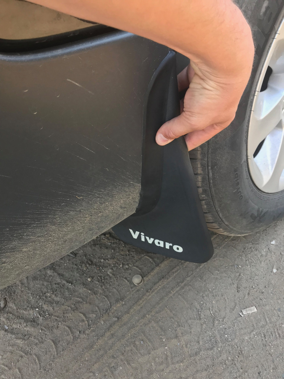Задние брызговики (комплект) - Opel Vivaro 2001-2015 гг.