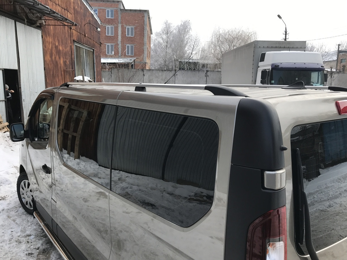 Рейлінги Хром - Renault Trafic 2015+ рр.