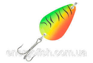 Блешня колебалка Kamasaki Spoon DP 30г Green Fish Holo