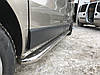 Боковые площадки Premium (2 шт, нерж) - Renault Trafic 2015+ гг., фото 4