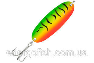 Блешня колебалка Kamasaki Spoon Light 10г Green Fish Holo