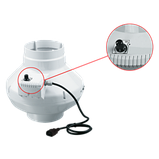 Вентилятор відцентровий канальний Вентс ВКЗ 315, однофазний, потужність 310Вт, обсяг 1700м3/год, фото 2