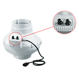 Вентилятор відцентровий канальний Вентс ВКЗ 315, однофазний, потужність 310Вт, обсяг 1700м3/год, фото 4