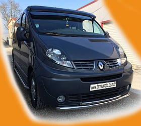 Передня захист ST014 (нерж.) - Renault Trafic 2001-2015 рр.