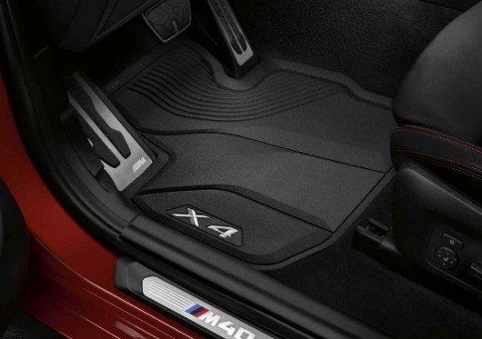 Оригінальні передні резинові коврики BMW X4 (G02), артикул 51472451367