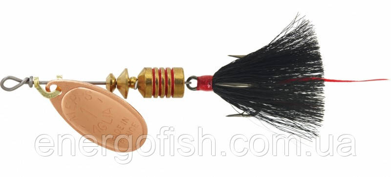 Блешня Mepps Aglia Mouche 1 Cuprum Black Fly, фото 1