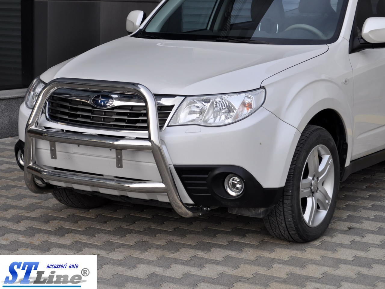 Кенгурятник WT018 (нерж.) - Subaru Forester 2008-2013 рр.