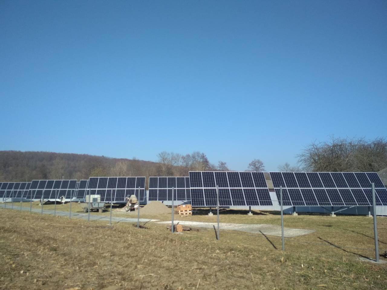 Мережева сонячна електростанція 30 кВт (Снятячий р-н, Івано-Франковська обл)