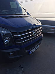 Накладки на решітку 2011+ - Volkswagen Crafter 2006-2017 рр.