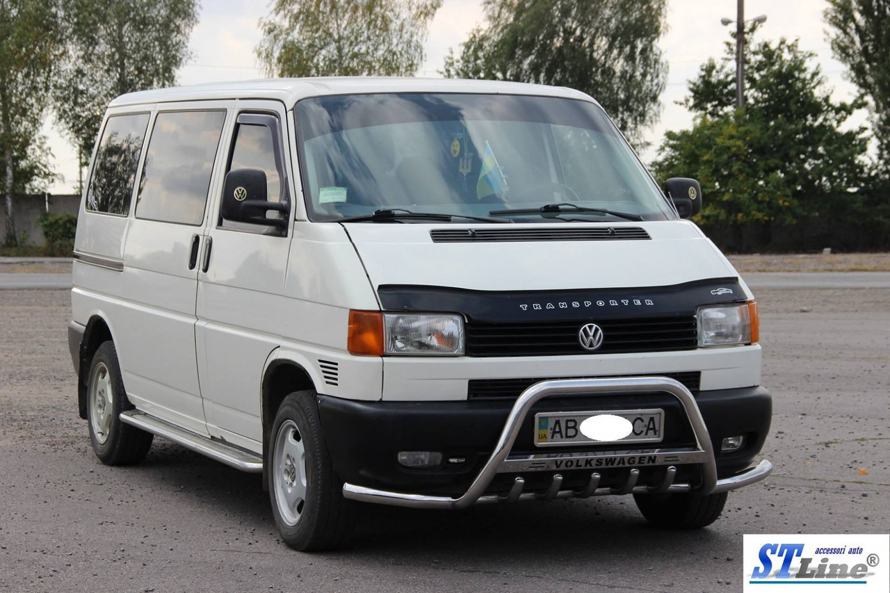 Кенгурятник WT003 Plus-1 (нерж) - Volkswagen T4 Caravelle/Multivan, фото 1