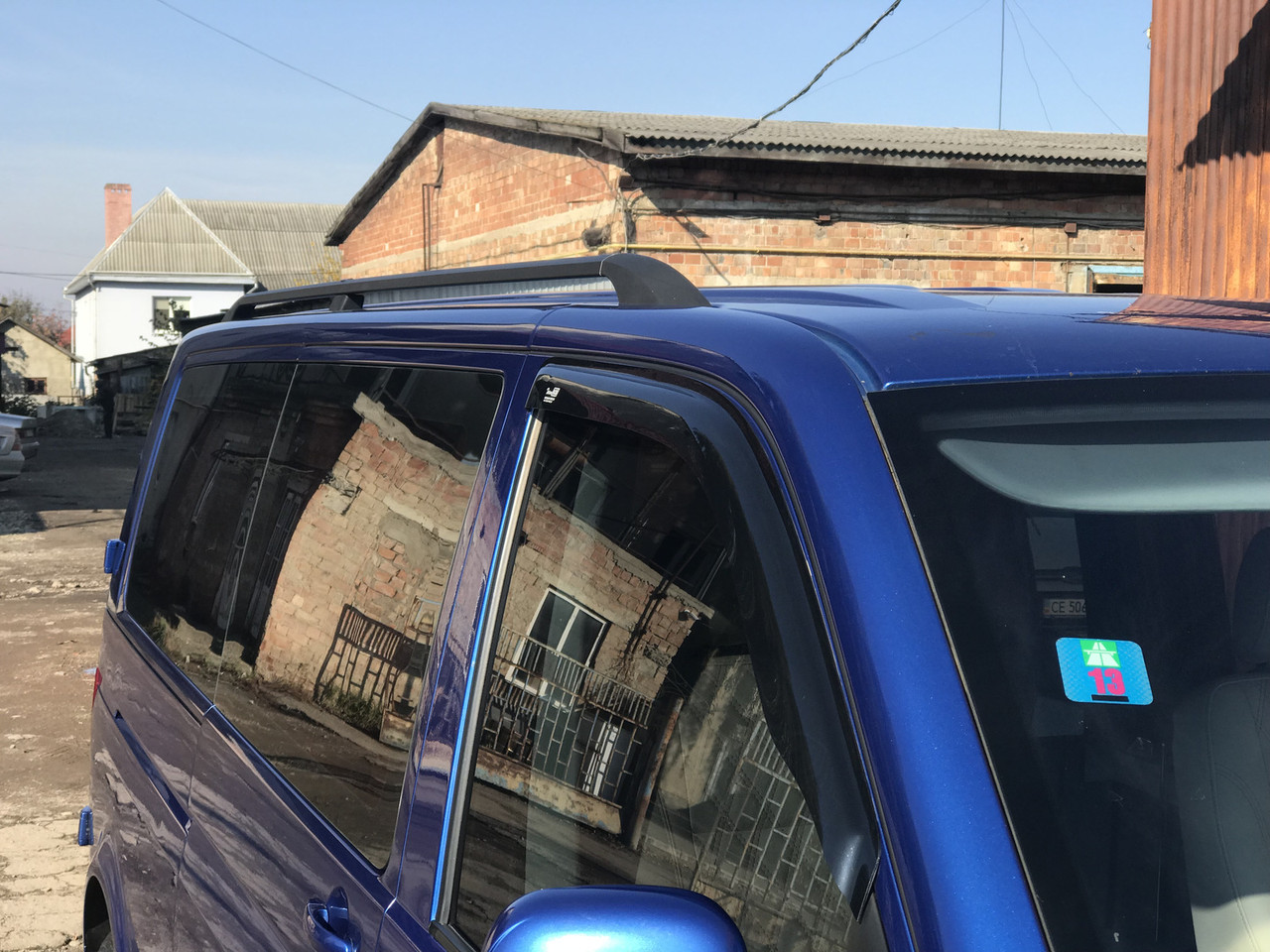 Рейлінги Чорні - Volkswagen T6 2015+ рр., фото 1