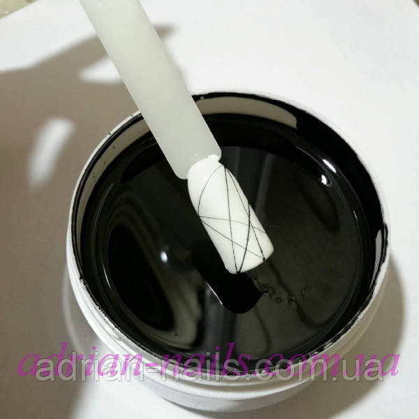 ГЕЛЬ КРАСКА "ПАУТИНКА" (Spider) ЧОРНА 5 грамів