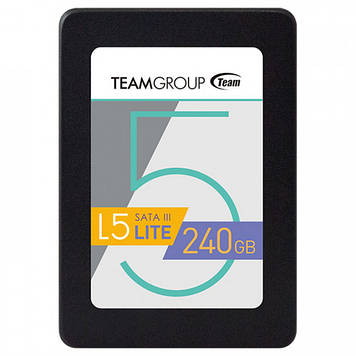 Жесткий диск SSD 240GB Team L5 Lite (T2535T240G0C101) SATA III, 2.5"