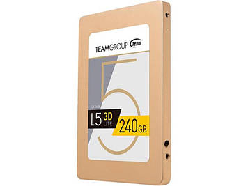 Жорсткий диск SSD 240 GB Team L5 Lite 3D (T253TD240G3C101) SATA III, 2.5"