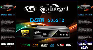 Т2 ресивер Sat-Integral 5052 T2, TV тюнер Т2 приймач