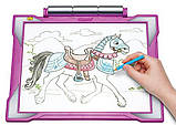 Crayola світна дошка для малювання Light-up Tracing Pad Pink, фото 5