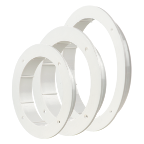 Фланець віконний Вентс ФО 150 для вентилятора діаметр 150, пластик, фото 1