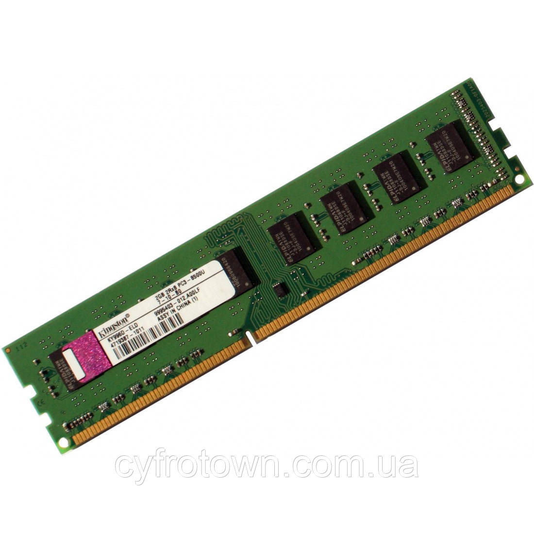 Оперативная память DDR3 1Gb PC3-10600U 1333 MHz intel и AMD разные производители