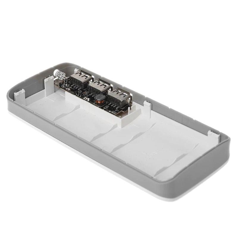 Плата для Power Bank на 3 usb 5V 2A PowerBank, контролер заряду/плата Заряджання (тільки плата)