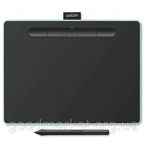 Графический планшет Wacom Intuos M Bluetooth Pistachio (CTL-6100WLE-N), фото 2