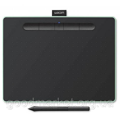 Графічний планшет Wacom Intuos M Bluetooth Pistachio (CTL-6100WLE-N), фото 2