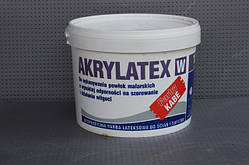 Латексна дисперсна фарба для стін і стель AKRYLATEX W (10л)