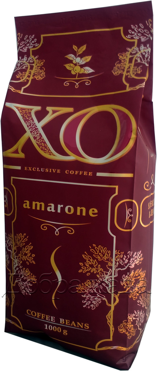 XO Amarone (50% Арабика) кофе в зернах 1 кг - фото 1 - id-p856266400
