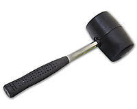 Киянка гумова 900 г 70 мм металева ручка