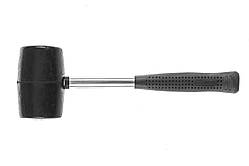 Киянка гумова 450 г 50 мм металева ручка