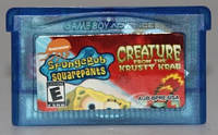 Картридж на GBA "CREATURE from the KRUSTY KRAB"