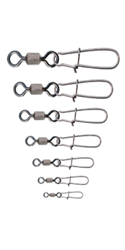 Карабін з вертлюгом американка Cralusso №1 0,92 g 38kg (2127) (10шт )