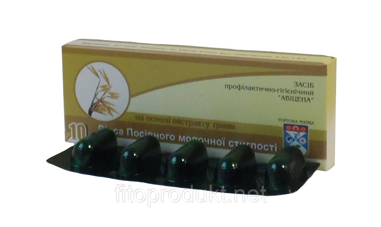 Екстракт вівса посівного на стадії молочної стиглості фітосвічки No10 Авіцена, фото 1