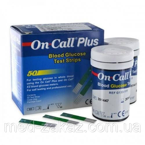 Тест-смужки On-Call Plus (Он Кол Плюс) №100