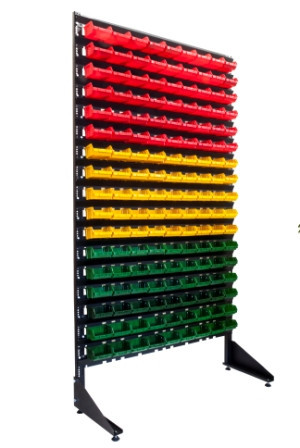 Стелаж металевий збірний Україна, Синьо-жовтий Буськ, фото 1