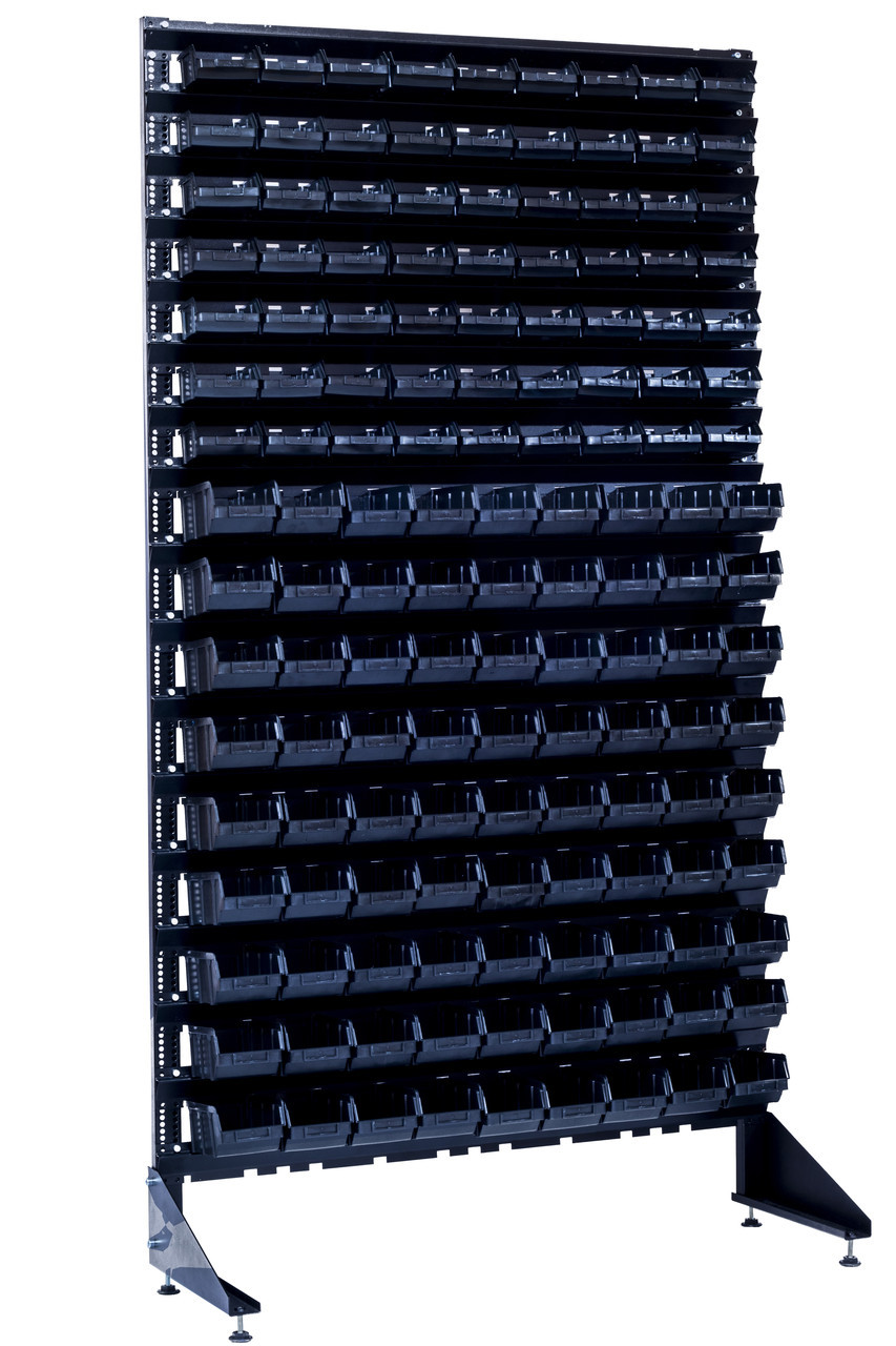 Металева вітрина з панеллю для логотипу Пласт Бокс, Чорний Вижниця, фото 1