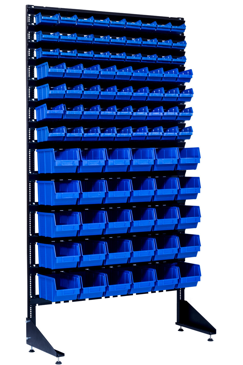 Стелажі з пластиковими ящиками ( метизи) Дунаївці, фото 1