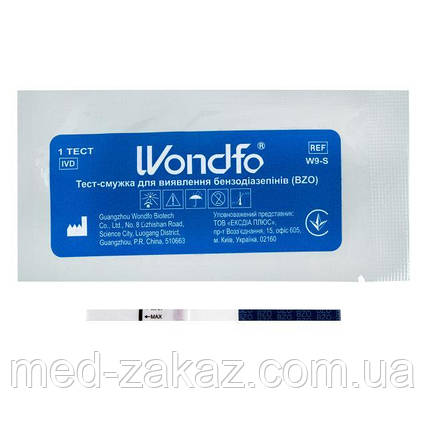 Тест на бензодіазепін (BZO) W9-S, WONDFO