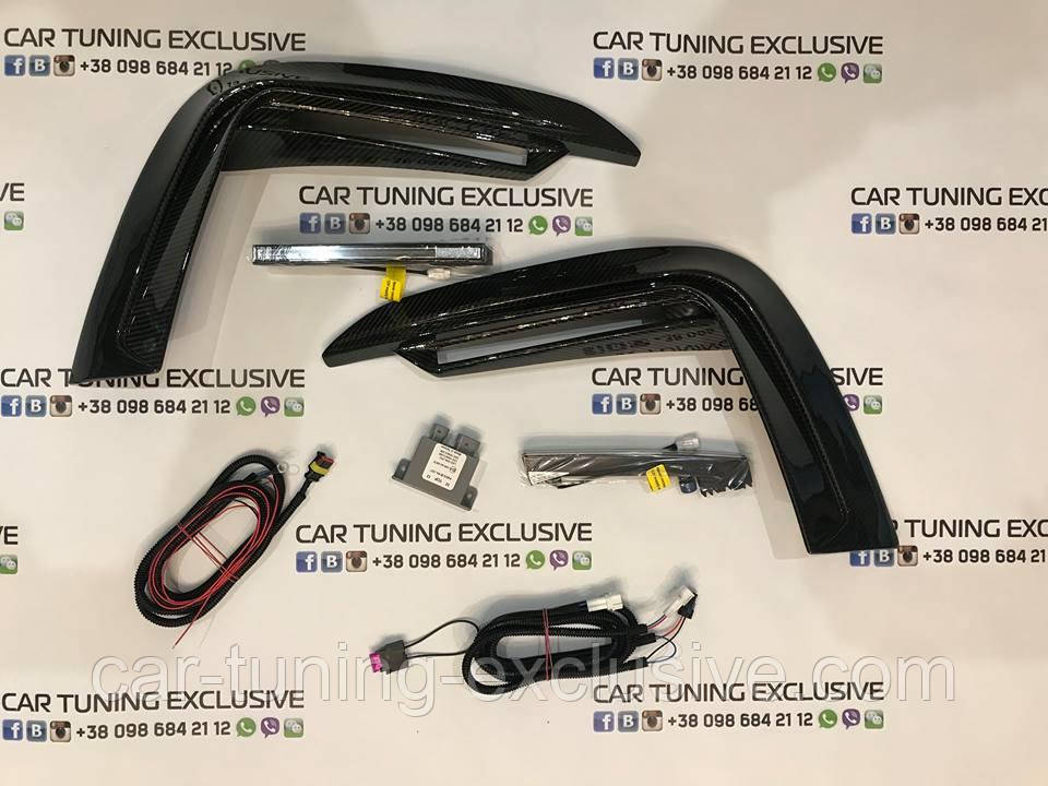 BRABUS front bumper add-ons for Mercedes GLS-class Х166